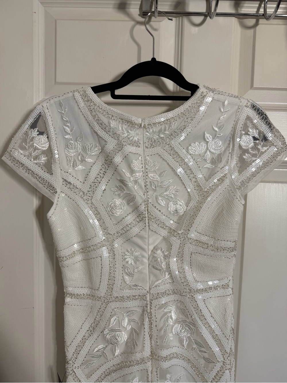 Lulu's White Embroidered Lace Mini Dress - Picture 8 of 8